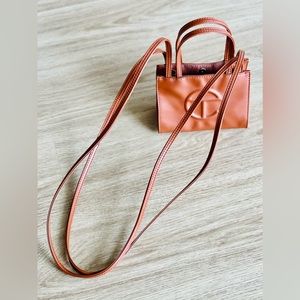 Telfar Tan Small Shopping Bag